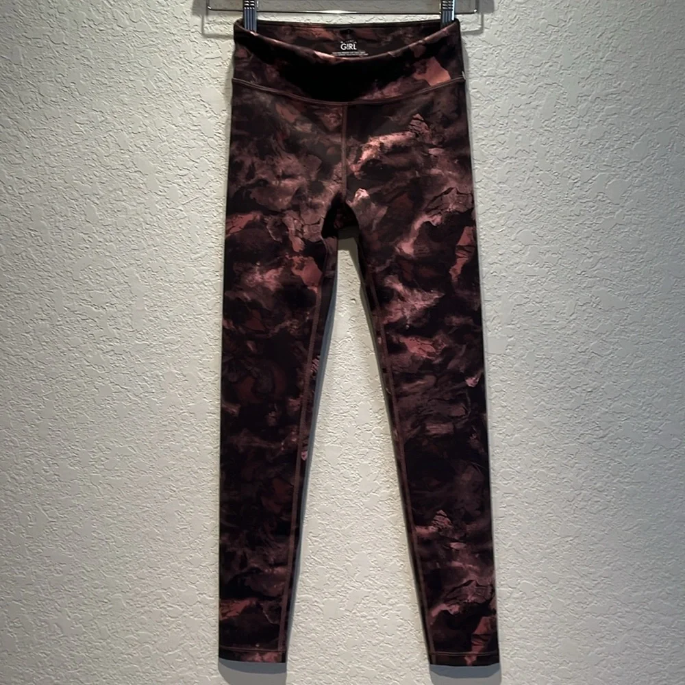 ATHLETA GIRL‎ High Rise Printed Chit chat Tight size 12 new